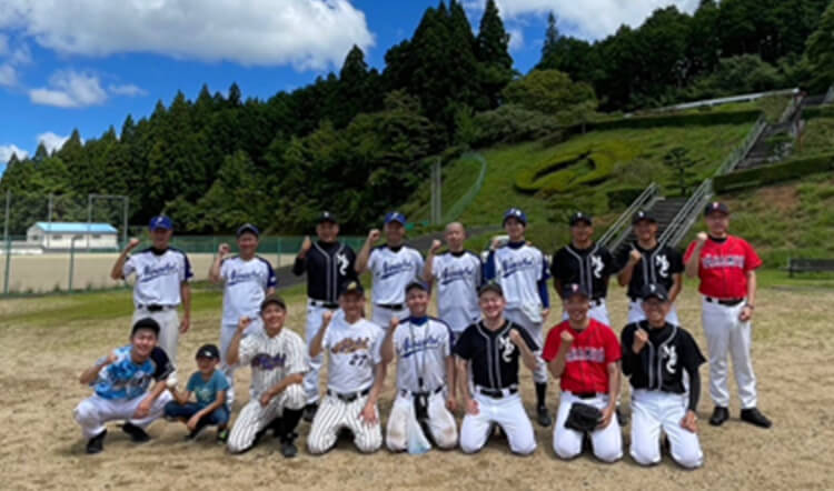 写真：野球 集合写真