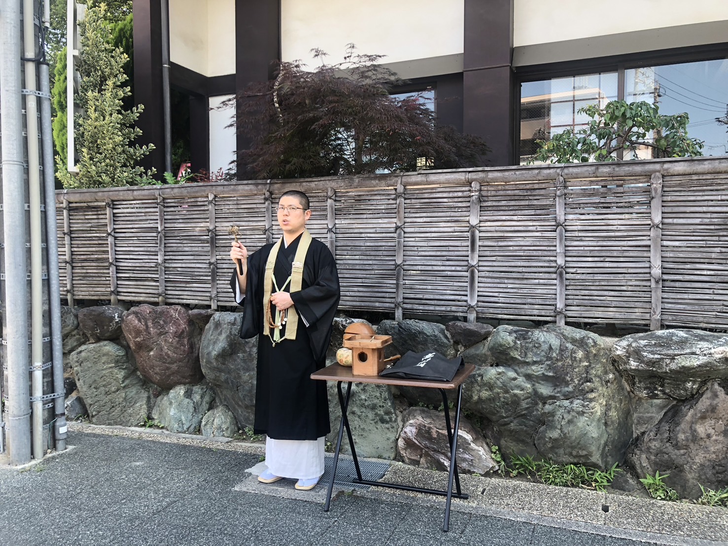令和6年度 第2回 托鉢行を執り行いました。 - 高野山真言宗愛知青年教師会「阿吽」